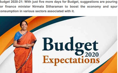 Budget 2020: How to bring real estate back to its feet; financing, change of status sure shot cure.